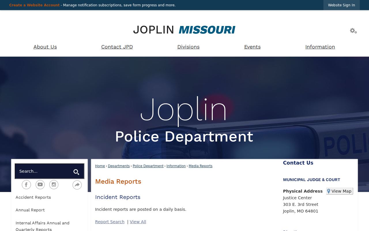 Joplin neighbors address context from the city Media Reports archive