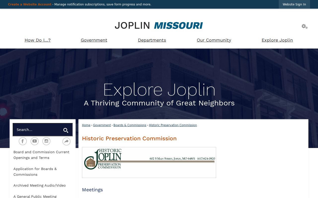 Joplin neighbors research through historic preservation neighborhood plans